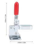 Two Pack Quick Toggle Clamps With Anti Slip Grips Built Tough For Welding Fixtures And Hold Downs Heavy Duty Iron And Plastic Clamp Set