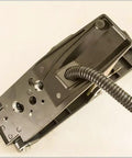 Plug Straight In Hall Effect Accelerator Throttle Pedal With Zero To Five Volt Analog Output For Electric Cars And Golf Carts Delivers Dead Smooth Throttle Response All Week Long, top view showcasing detailed connection and design.