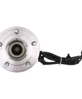 Rear Wheel Bearing And Hub Assembly For 2012 Through 2016 Chrysler Town And Country, 2012 Through 2020 Dodge Grand Caravan, 2012 Through 2015 Ram Cargo Van, And 2012 Through 2014 Volkswagen Routan Direct Fit Replacement With Vehicle Specific Fitment, top view