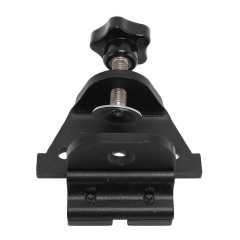 3 In 1 Dowel Jig Kit With Adjustable Width Self Centering System And 8mm 10mm 15mm Drill Bits front view of black jig