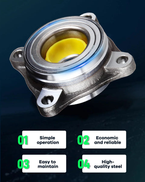 Front Wheel Bearing And Hub 515040 For Lexus GX460 GX470 And Toyota 4Runner Tacoma FJ Cruiser With ABS 4WD 2003 To 2021