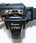 Professional Grade Fiber Optic Cutting Tool Featuring A Killer 28 Facet Blade That Slashes Through Up To Eighty Thousand Cuts Easy Wear Resistant Build Keeps It Rock Solid For Daily Single Dual Or Ribbon Fiber Installation Runs, showing CT60 model from Fujikura.