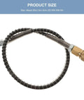 Heavy Duty High Pressure Pump Hose Metal Coil Tube Connector Great For Air Inflation Pumps And Pressure Washers Plus High Temp Resistant Lightweight Design Keeps Flow Smooth No Leaks Found During Hot Summer Grind At Home Or Shop, 65cm coiled metal hose with brass fittings