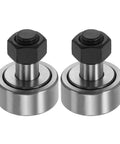 Two Pack CF12-1 KR32 Needle Roller Bearing Set With 32mm Roller Diameter Bolt Type Track Runner For 11D Printer Machinery Guide Rail