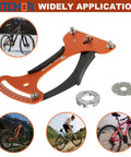 Spoke Tension Meter Tool Pro Grade Aluminum Alloy Bicycle Wheel Tension Gauge Indicator For Accurate Spoke Tension Readings, shown with bikes