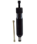Close-up of 10 Ton Hydraulic Ram Gear Hub Bearing Separator Puller Tool With Screw Drive For Removing Hubs Flanges Gears And Bearings