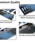 Five Pack Heat Plate Replacement Kit For 3, 4 And 5 Burner Grills With No Fuss Easy Install Heat Tent Shield And Grill Shield
