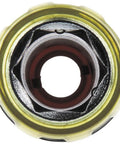 Close-up of 9-In-1 Magnetic Pass-Through Hex Nut Driver With SAE Sizes 3/16 To 3/4 Inch, showing hex opening and magnets.