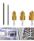 Dude, this awesome PVC Pipe Bender Spring Set And PPR Thread Repair Drill Bit Kit Is Total Game Changer For Plumbing Pros. Includes manual pipe threader.