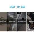 Image showing a 10 Piece Screw Tap Extractor Set For Stripped Screws And Bolts With 3 And 4 Flute High Speed Steel Remover Kit Durable Heavy Duty Pro Grade Tool For Home Repair And Mechanical Projects addressing broken and rusted screw issues.