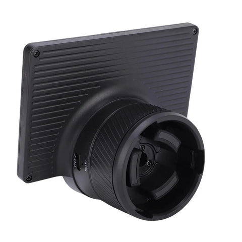 WiFi Telescope Camera Eyepiece With 4.3 Inch Screen, rear angled view, suited for 26mm to 47mm telescopes or microscopes