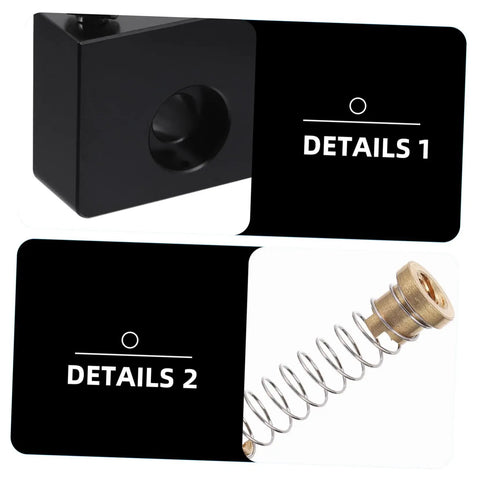 Pro Grade 3D Printer Lead Screw Upgrade Kit with Anti Backlash Z Axis Nut T8 Gap Nut and Stainless Steel Fixed Base