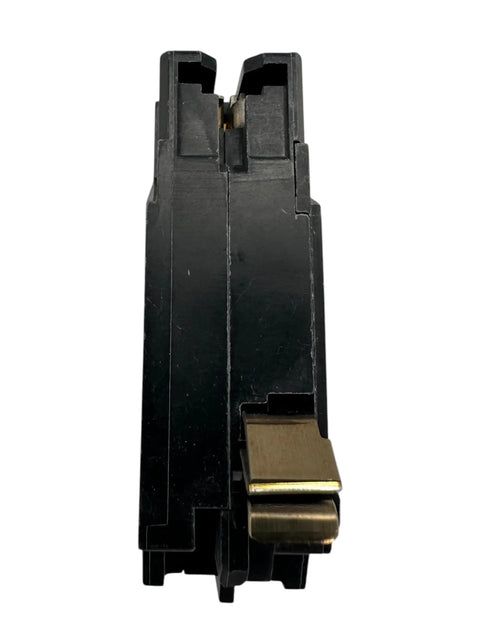 15 Amp Combination AFCI Single Pole Circuit Breaker For Home Wiring Black, Easy Install Arc Fault Protection, front view