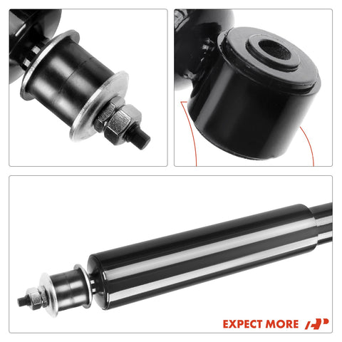 Close-up of Rear Shock Absorber Set For Honda Civic 2012 To 2015 Coupe Left And Right Sides - OE Quality Replacement details