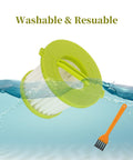 Four Pack HEPA Vacuum Filter Replacement Set For 18V One Plus Handheld Vacuum Models PCL700 PCL704 PCL705 in water with brush