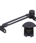 Retro Iron Cabinet Door Hinge With Spring Support For Furniture Bookcase And Wardrobe Comes With Screws