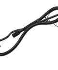 GM Genuine Parts Vapor Canister Vent Valve 23481275 Replacement For GM Vehicles shown in black tubing and connectors