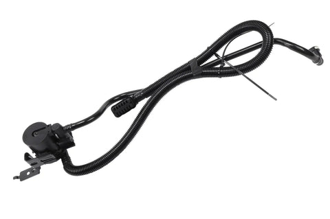 GM Genuine Parts Vapor Canister Vent Valve 23481275 Replacement For GM Vehicles shown in black tubing and connectors