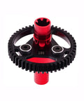 58T Steel Slipper Clutch Spur Gear Beefed Up For Arrma 1x10 And 1x8 Scale RC Trucks Red Hardened 40CrMo Alloy