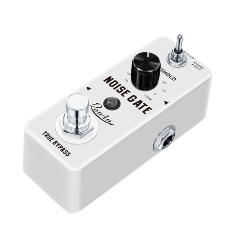 Dual Mode Noise Gate Pedal With Hard And Soft Noise Reduction Metal Shell True Bypass Compact Road Ready Design DC 9V