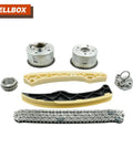 Timing Chain Kit With Intake And Exhaust VVT Gear Sprockets Two Piece Plug And Play For 2012 To 2016 Hyundai Accent Kia Rio Forte5