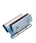 Top Tier Zero Angle 180 Degree Double Acting Glass Door Hinge For Bathroom And Shower Room With Slick Full Swing and Heavy Duty Build.