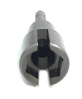Two Pack Wing Nut Driver Set With Quarter Inch Hex Shank Socket Wrenches and Drill Bits for Panel Nuts, front view.