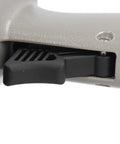 Heavy Duty Pneumatic Impact Wrench Aluminum Body 410NM Knockout Torque 2600 RPM Quarter Inch trigger mechanism detail.