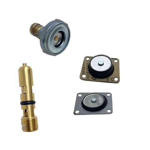 Components of Holley Carburetor Rebuild Kit For 2 Barrel 2300 0 80350 4412S R4412 R9011 With High Flow Needle Seats Gaskets And Reusable Bowl Screws.