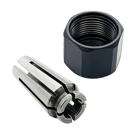 Replacement Collet Nut For One Quarter Inch Collet Routers And Angle Grinders Compatible With 2723-20 2784-20 2784-22 close-up