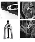 Smooth Operator Two Jaw Wheel Hub Bearing Puller removing stubborn gears in various automotive applications.