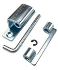 Concealed Installation Door Hinge For Hidden Cabinets And Electrical Boxes, Smooth Quiet Swing, durable metal parts displayed.