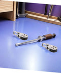 Stainless Steel Single Pulley Block Set For Rope Sailing Kayak Boat Hardware Four Piece Marine Bearing Wheel Kit on table