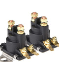 2-Pack 12V Power Trim Solenoid Switch For Mercury Mariner Outboard Motors 35-275 HP MerCruiser Compatible with copper terminals