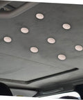 Headliner Tacks for Car Roof Liner Repair Kit, 150 Pcs Set installed on car interior headliner, showcasing quick and easy install