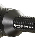 Super TAC X 200 Lumen Tactical Strobing Flashlight With IPX4 Water Resistance Regulated Output Removable Pocket Clip Remote Switch