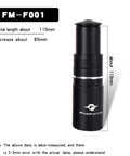 Bike Stem Riser Extender 115mm For One And One Eighth Inch Steerer with spacers, black, height measurement detail