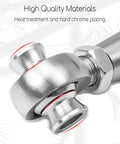 Three Quarters To Five Eighths High Misalignment Spacer For Rod Ends With Standard Ball Width Ideal Upgrade For Off Road Or Street Vehicles Providing Flexible Strong Linkage Between Differing Diameters chrome plated spacer set