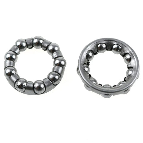 Durable Stainless Steel Bike Ball Crank Bearing Set Two Pieces With One Quarter Inch Balls And Retainer For Bicycle Crank Axle