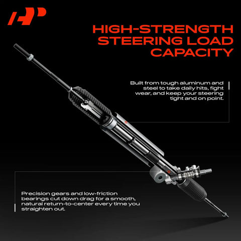 Hydraulic Power Steering Rack And Pinion For Honda Accord 2003 2007 And Acura TL 2004 2008 Left Hand Drive Includes Inner Tie