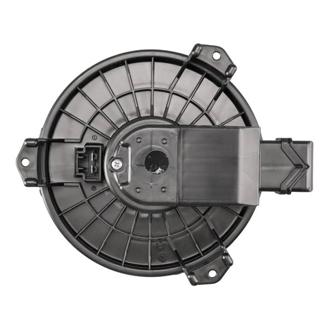 Ready To Roll Ac Heater Blower Motor For Dodge Ram ProMaster 1500 2500 3500 2014 2025 3.6L 3.0T top view of motor with fan cage.
