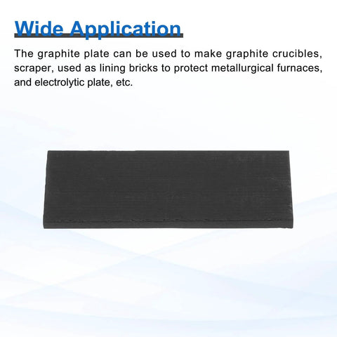 Pro Grade Graphite Blocks Plates For Melting Casting And Electrolysis 50x20x2mm Ingot Sheets Pack Of 5 High Purity Graphite Electrodes
