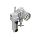 SAU220T N02G MEP Mini All In One Compressed Air Filter Regulator Combo One Quarter Inch NPT with gauge and T handle