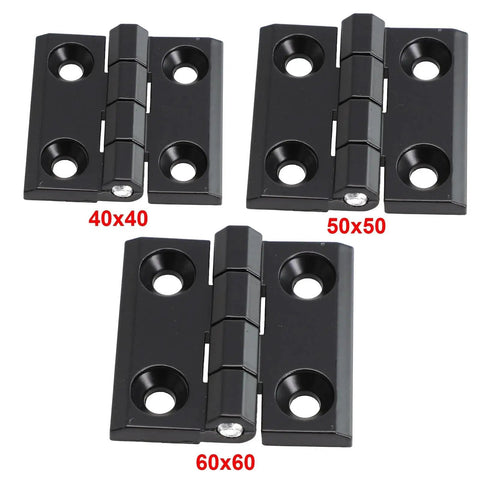 40 50 60mm Butt Hinges For Doors And Cabinets Beefy Heavy Duty All Metal Hinges For Shed And Interior Use Aluminum Box Backsplash Hardware
