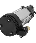 Tough Workhorse Stainless Steel Submersible Sump Pump With 300W DC 12V Motor showing the rear view and connection port.