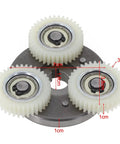 Beefed Up Nylon Gear Drive Kit For 250W 350W E Bike Hub Motors With 36T Planetary Gears Bearings Nylon Gears And Clutch Set