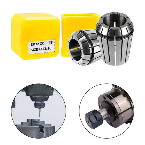 Precision ER32-18 Spring Collet Chuck Offers 0.008mm Accuracy For CNC Milling And Engraving Machine Spindle Motors with 13/16 size.