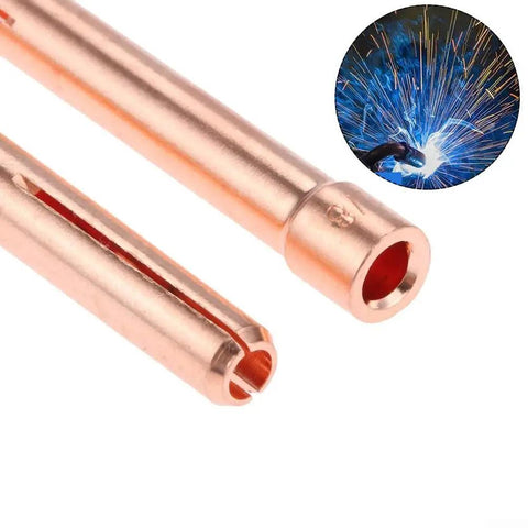 Dope Copper Collet Body Kit For TIG Torch WP17 WP18 WP26 High Conductivity Electrode Chuck 5 Pack 3.2mm welding components