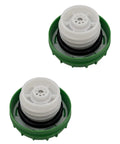 Two Pack Green Fuel Fill Cap Compatible With Bobcat Excavators And Loaders From 319 To E16 Fits 6661114 6910114 7113340