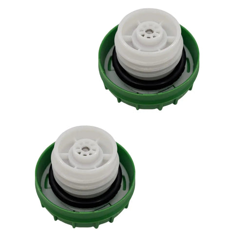 Two Pack Green Fuel Fill Cap Compatible With Bobcat Excavators And Loaders From 319 To E16 Fits 6661114 6910114 7113340